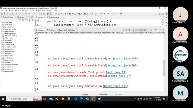 Java Industrial Training | Multi-Threading | Concurrency | Executor Service смотреть онлайн