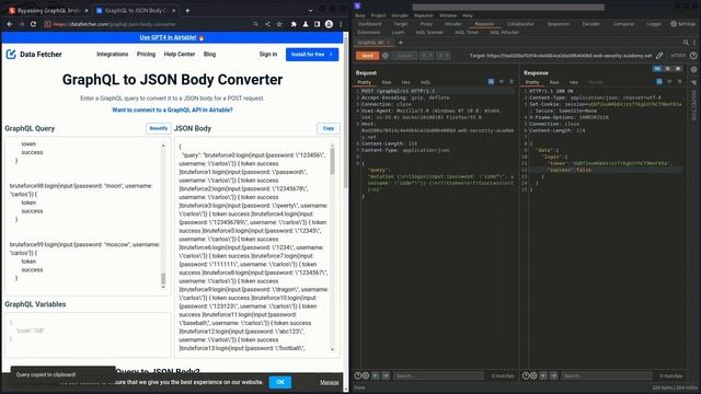 Bypassing GraphQL Brute Force Protections? | GraphQL Hacking ?| GraphQL BugBounty #security #video смотреть онлайн