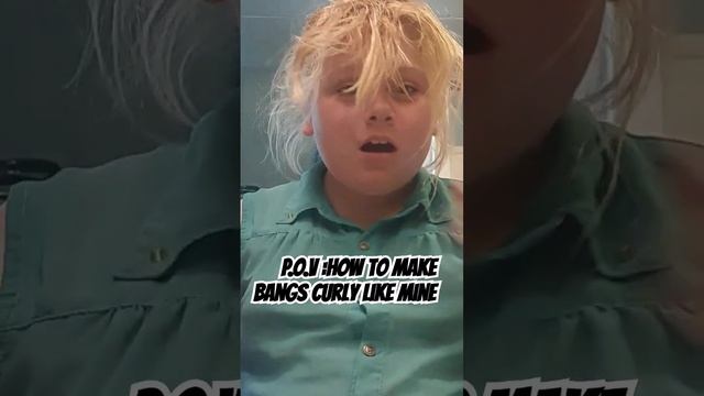 How to make your bangs curly смотреть онлайн