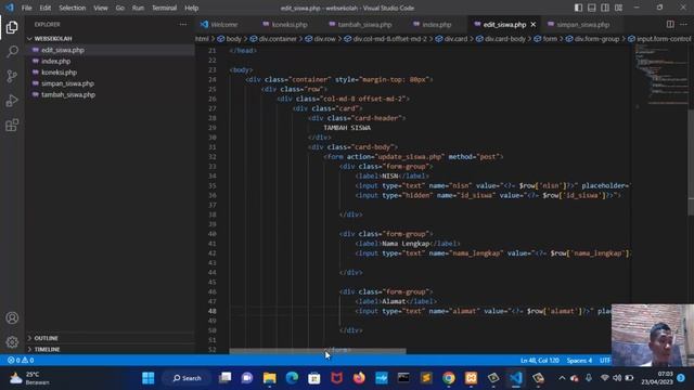 Tutorial Menarik dan Elegan untuk CRUD PHP dan MySQLi Dengan Bootstrap 4 | Edit Data | Part #4 смотреть онлайн