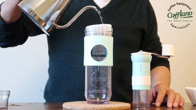 Brewing Perfect Pour-over Coffee On-the-go With Cafflano® Krinder & Go-Brew