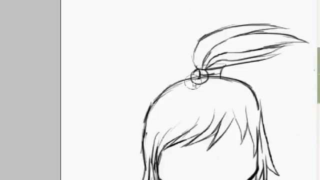 Me Drawing An Anime Girl( Time Lapse)