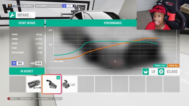 INSANE GTR DRIFTING IN WINTER!! | Forza Horizon 4 With Steering Wheel!! смотреть онлайн