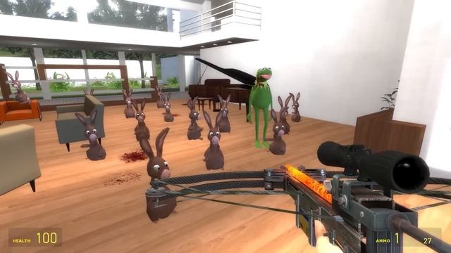 New Garten of BanBan Monsters Ruin My Party! (Garry's Mod) смотреть онлайн