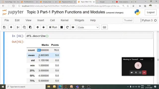 Python Programming: Functions and Modules Part-1 смотреть онлайн