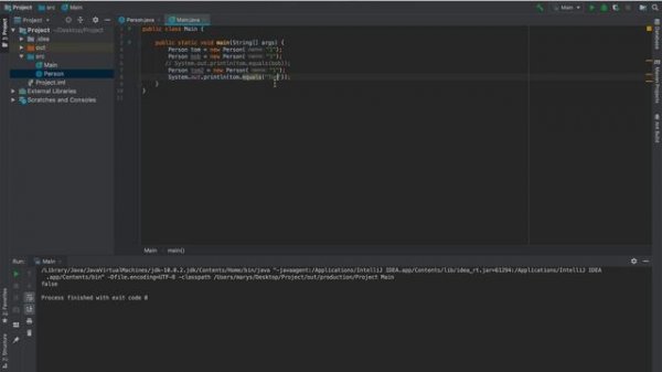 Уроки по Java. Класс Object: getClass и equals (2 часть)