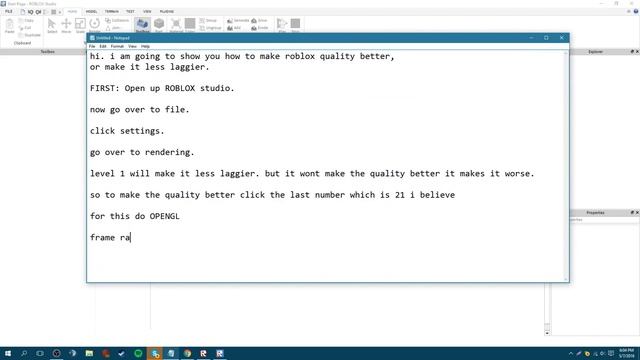 How to make ROBLOX quality better. смотреть онлайн