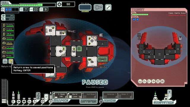 FTL Episode 7 - How Sammo Got His Crew Back | Mantis A, Part 2 | Gaming Blind with SammoBam смотреть онлайн