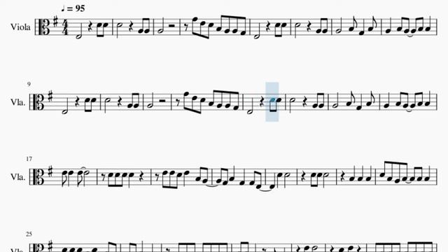 SUPER EASY Viola Sheet Music: How to play Back in Black by ACDC смотреть онлайн