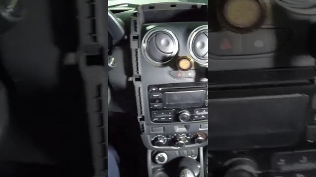 Рено Дастер замена лампочек печки.