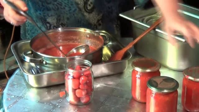 Клубника  Цельная В Клубничном Пюре Пастеризованная. Лучшие Рецепты Консервации