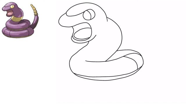 Как легко нарисовать покемона ЭКАНС! #023 | Поколение 1 смотреть онлайн