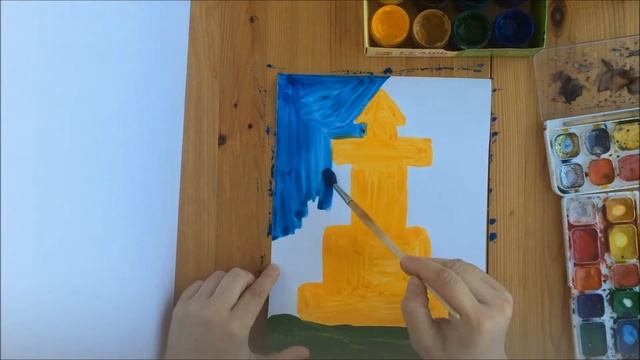 #46. Как нарисовать архитектурное сооружение с детьми дошкольного возраста? смотреть онлайн