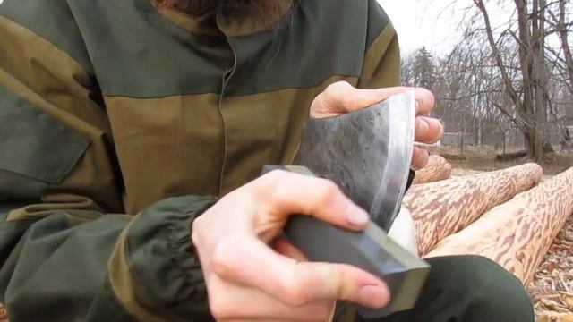 Водные камни. Как заточить топор? смотреть онлайн