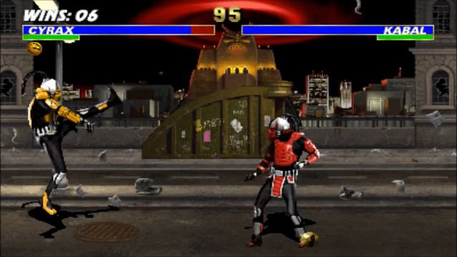 UMK3 - Cyrax Gameplay (Vs. Sektor) смотреть онлайн