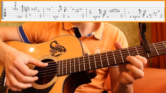 Andy McKee - Rylynn (Самый подробный разбор на гитаре / как играть) Часть 4/5 + TAB смотреть онлайн