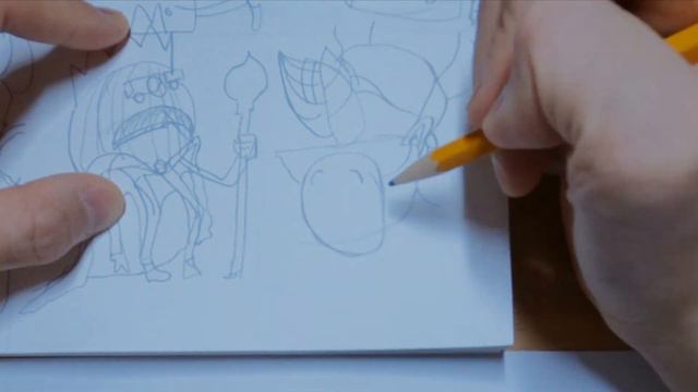 Calamity Artist - Blind Contour Drawing - Overcooked Character 9