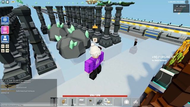 How To Get Level 100 In Mining XP AFK (Roblox Islands) смотреть онлайн