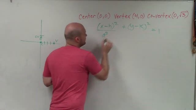 Given the center, vertex and co vertex, write the equation of the ellipse смотреть онлайн