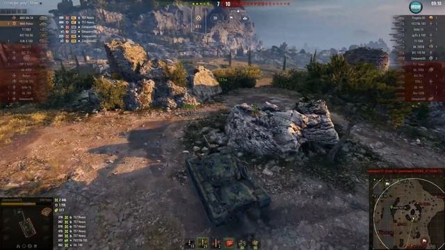 M48A5 Patton на Рудниках берёт Колобанова. s-EU WoT 1.6.0.FHD VIDEO. смотреть онлайн