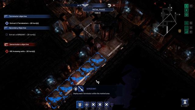 Space Hulk: Tactics - Blood Angels Campaign - Into The Abyss - Part 1 смотреть онлайн