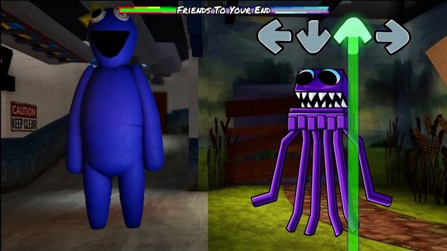 Garten Rainbow Friends VS Roblox Rainbow Friends in FNF| Friday Night Funkin Mod Roblox смотреть онлайн