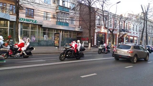 Парад дедов морозов Краснодар 2021