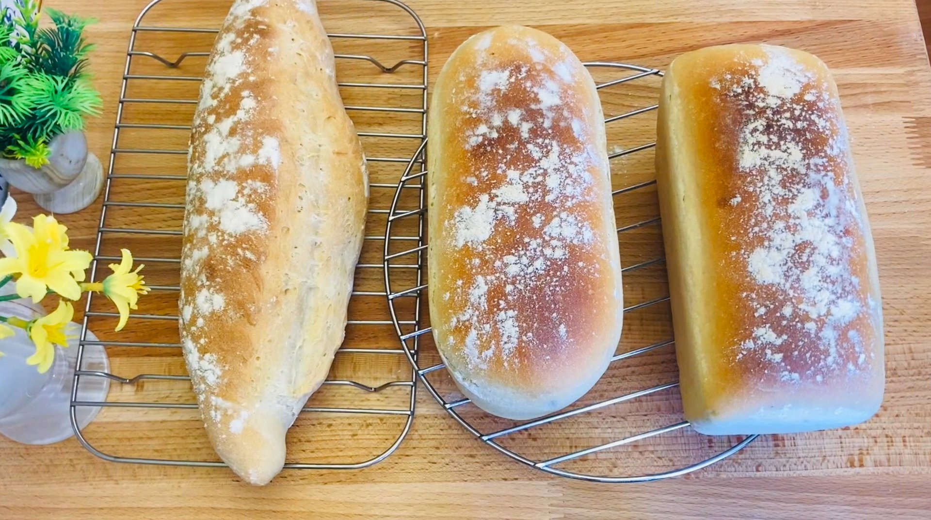 Как легко приготовить дома хлеб! Белый пшеничный хлеб смотреть онлайн