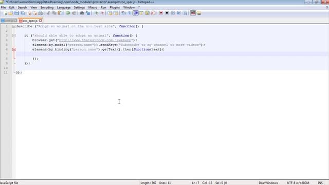 AngularJS Protractor Tutorial 03 (Using Locators) | QAShahin смотреть онлайн