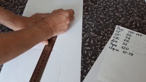 Выкройка купальника для ХГ. Легко и просто!