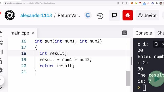 Advanced Programming using C++ - Returning Data From a Function смотреть онлайн