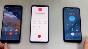 Honor 7X vs Xiaomi Mi 9 Lite vs Samsung Galaxy A01 / Incoming & outgoing calls