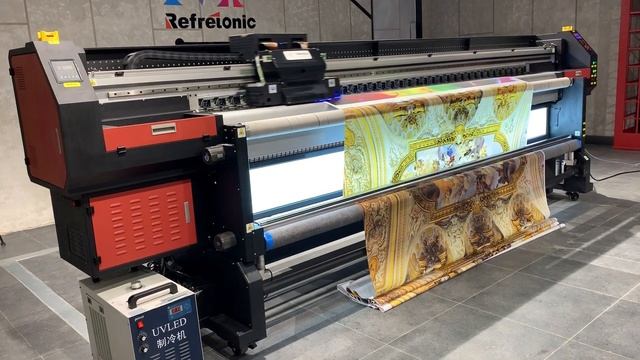 3.2m Large Format Universal UV Roll to Roll Printer смотреть онлайн