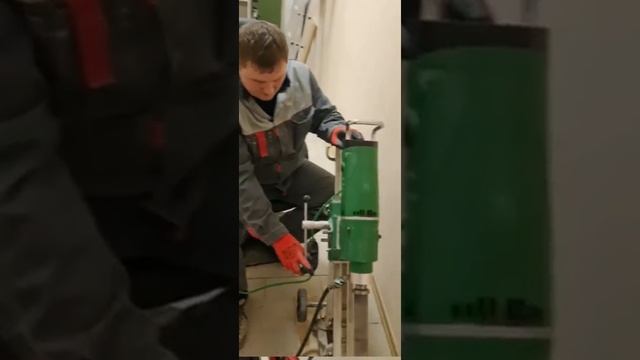 Алмазное сверление под углом 40 градусов. смотреть онлайн