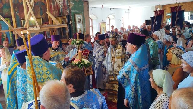 2023.09.21 престольный праздник храма (хр.Рожд.Пресв.Бцы,Лазаревское,Сочи) на 'Рождество Богородицы смотреть онлайн