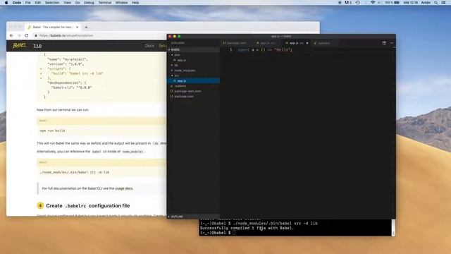 Webpack 4 - # 3. Babel sin Webpack - Tutorial смотреть онлайн