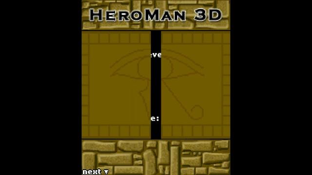 HeroMan 3D JAVA GAME (DONETSKIY-MOBILE 2005) смотреть онлайн