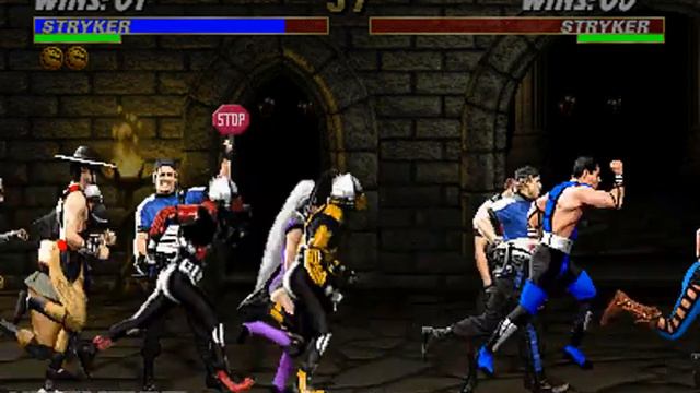 Mortal Kombat 3 & Ultimate Mortal Kombat 3 - Arcade - Stryker - Friendship смотреть онлайн