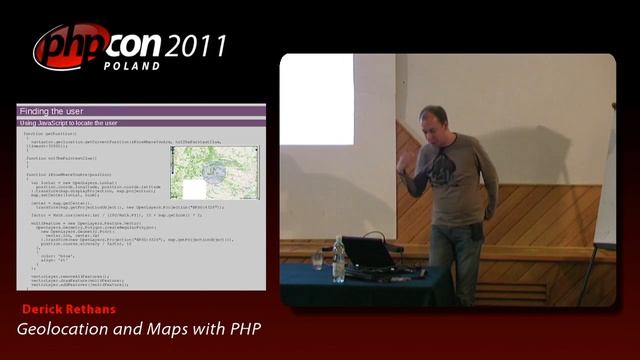 Derick Rethans: Geolocation and Maps with PHP смотреть онлайн