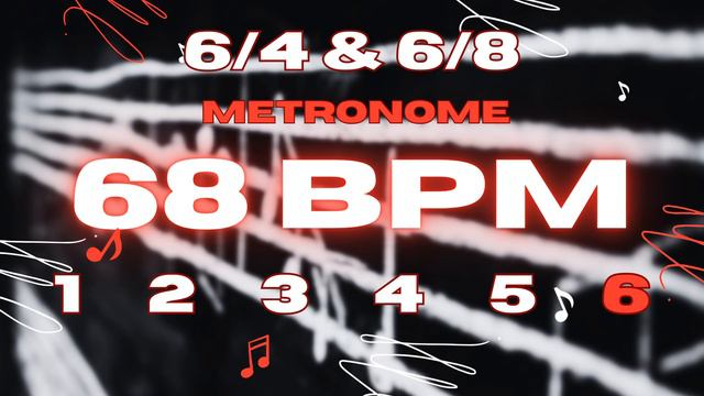 68 BPM - 6/4 & 6/8 Metronome смотреть онлайн