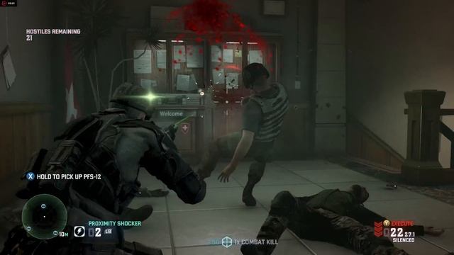 Tom Clancy's Splinter Cell: Blacklist 2013 Swiss Embassy Survival Mode Part 2 1080p 60fps