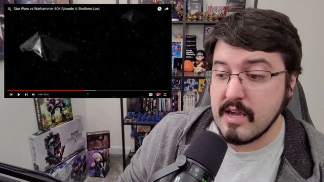 First Contact Battle | Star Wars vs 40K Ep. 4, Brothers Lost, Reaction смотреть онлайн
