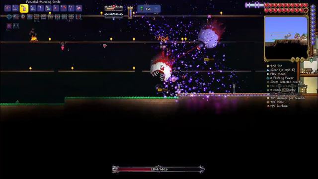 Modded Terraria - Fighting The Twins (Revengeance Expert) смотреть онлайн