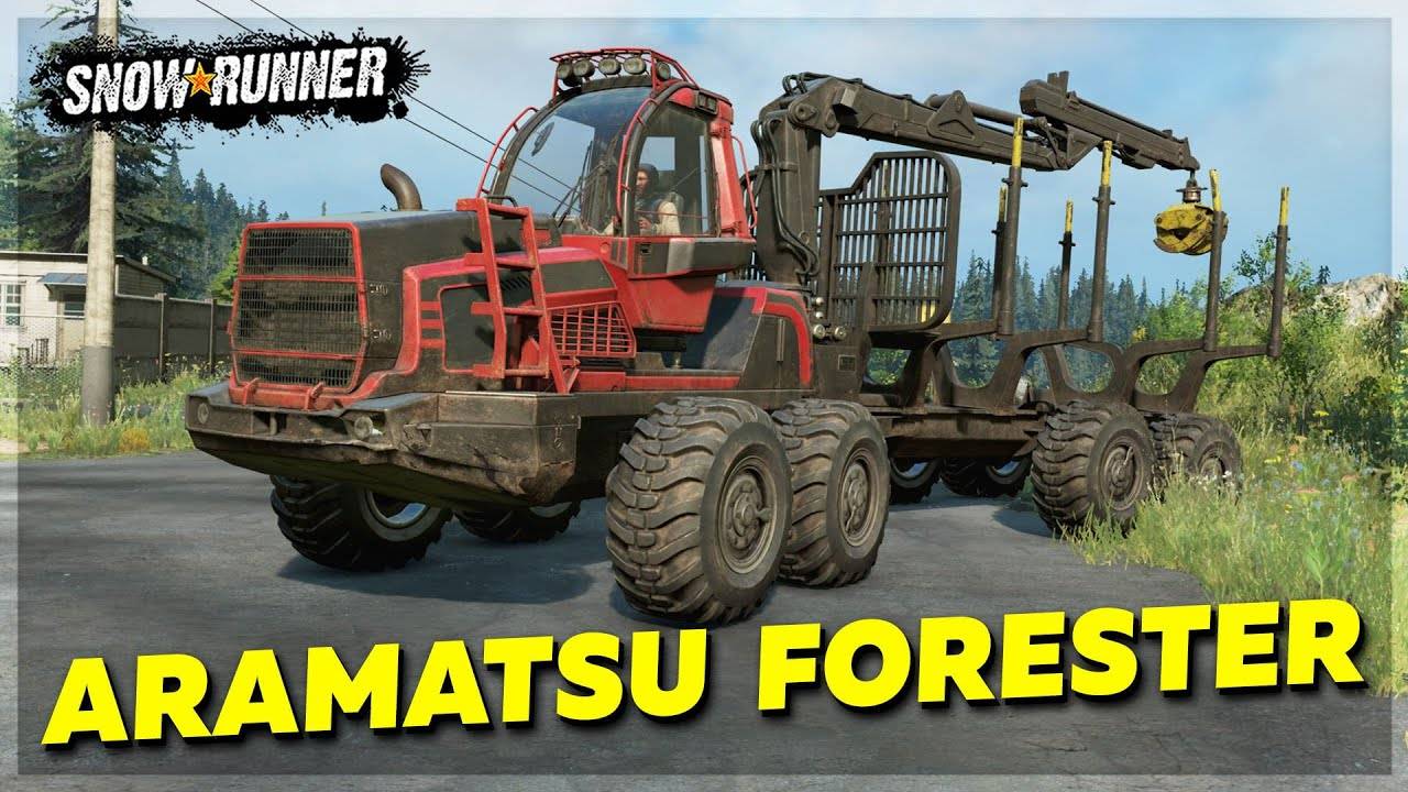 SnowRunner ⭐️ Мэн (США) ⭐️ Возим доски и бревна, катаем задания ⭐️ Режим Хардкор #113 смотреть онлайн