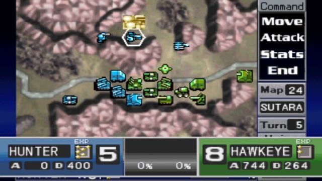 Во что поиграть? ? Nectaris Military Madness ? Прохождение / Ps1 gameplay сложная новая кампания #4 смотреть онлайн