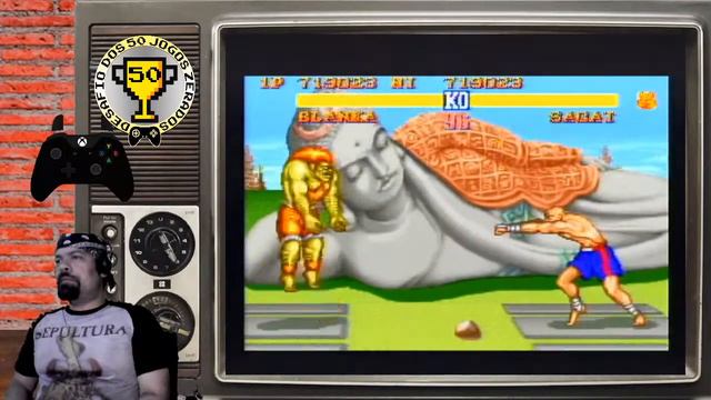 Street fighter 2 World Warrior - Level 7 desafio direto do console (Snes) zerado com Blanka смотреть онлайн
