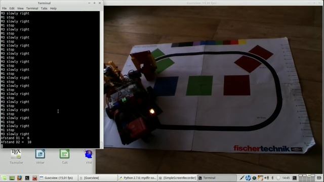 fischertechnik driving robot Mydfir #46 : Line sensors, sonar, object, data, Python, reaction, more смотреть онлайн