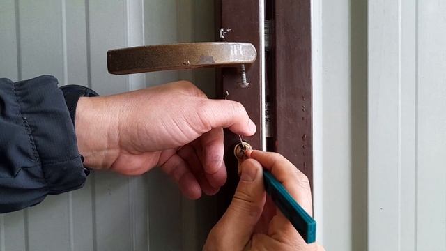 (60) чистое вскрытие замка Dabel+ в полевых условиях смотреть онлайн