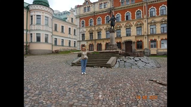 Выборгский замок. Набережная залива Салакка - Лахти. смотреть онлайн
