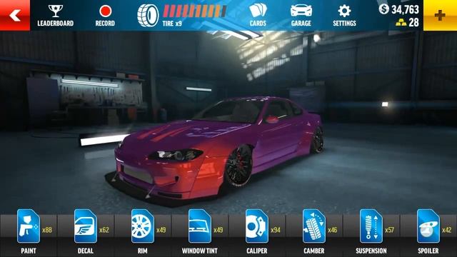 Drift Max Pro - Car Modified Nissan Silvia Rocket Bunny смотреть онлайн